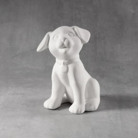 Ceramic Bisque Sitting Puppy